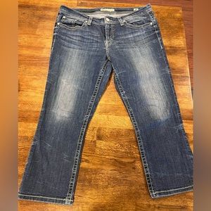 BKE denim capri size 32